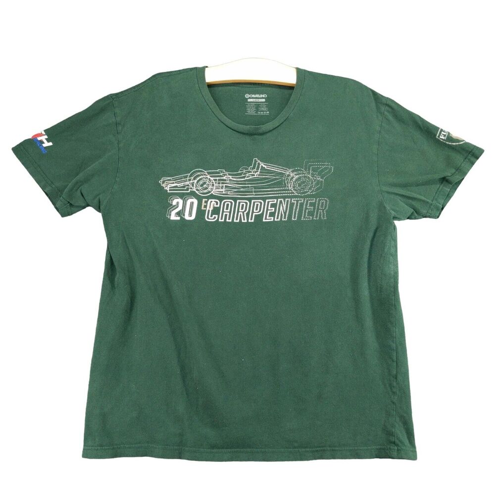 Cavallino T Shirt Mens Size L 20 E Carpenter Car Graphic Racing Logo